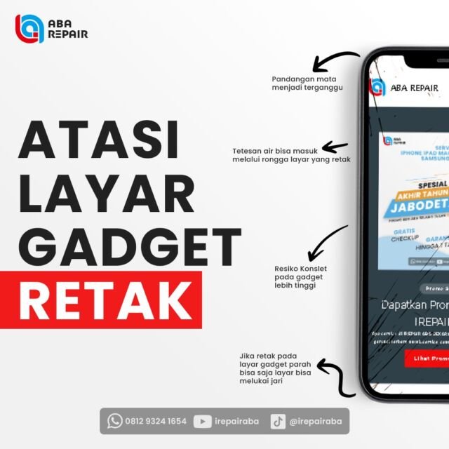 iPad Mati Total Tidak Bisa Nyala - ABA REPAIR